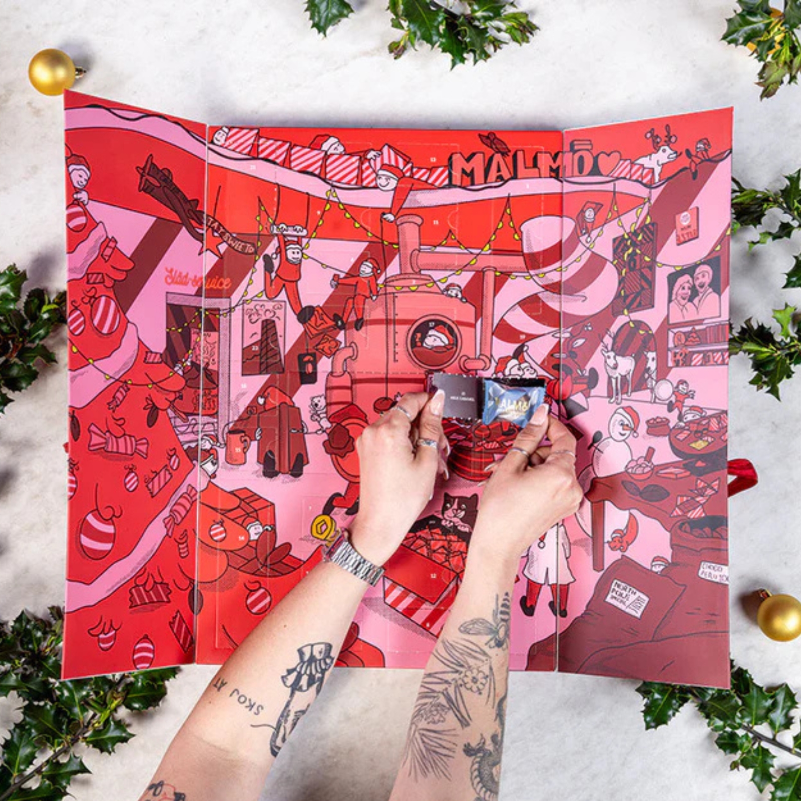 Julkalender Malmö Chokladfabrik